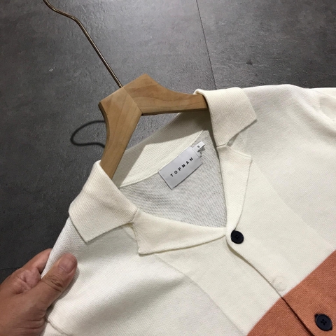 Áo Sơ Mi Chính Hãng - Topman Dệt Kim 3 Màu - STM-01