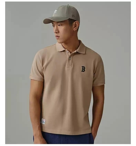 Áo Polo Chính Hãng - New Era Boston Red Sox Khaki  - 13718757