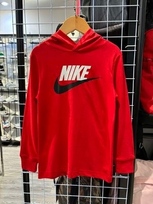 Áo Trẻ Em - Nike Sportswear Hoodie Boys Red - AHT-06