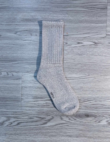 Phụ Kiện Chính Hãng - Tất Uniqlo Heattech Socks 'Xám' (3 đôi/pack ) - UNQ-01