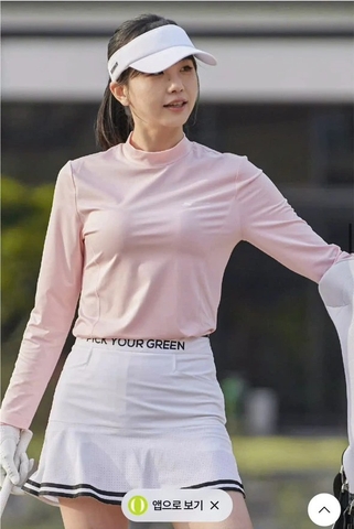 Áo Sweater Chính Hãng - Áo Nữ Training/Golf Skechers Thun Thể Thao 'Hồng' - ATN-02