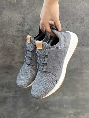 Giày Casual Chính Hãng - New Balance Running Mens Fresh Foam Cruz 'Grey' - MCRZRRG