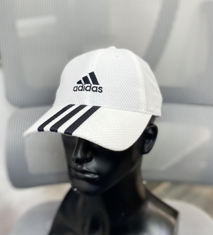 Phụ Kiện Chính Hãng - Mũ Nón Adidas Bos Light Mesh Cap White Three - 10461-100