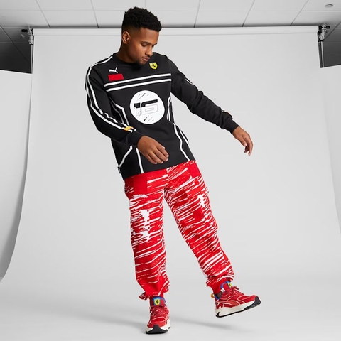 Bộ Thể Thao Chính Hãng - PUMA FERRARI x JOSHUA VIDES Men's Race Jacket & Pant - 624932-02