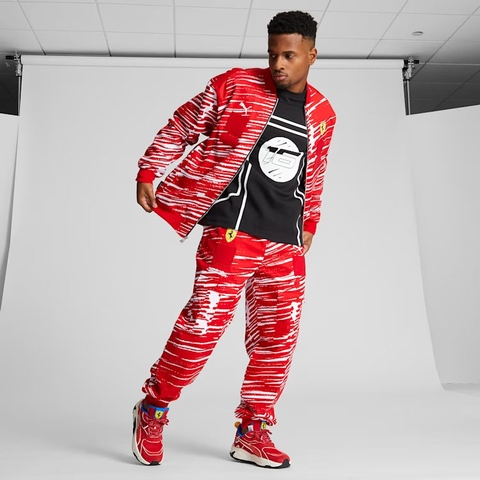 Bộ Thể Thao Chính Hãng - PUMA FERRARI x JOSHUA VIDES Men's Race Jacket & Pant - 624932-02