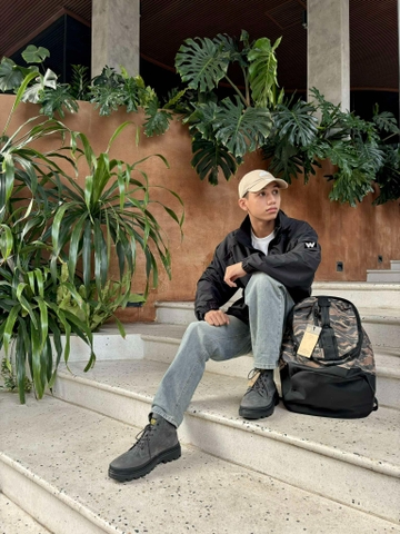 Giày Casual Chính Hãng - Palladium Leather Unisex Boots - G0PLUBXLC