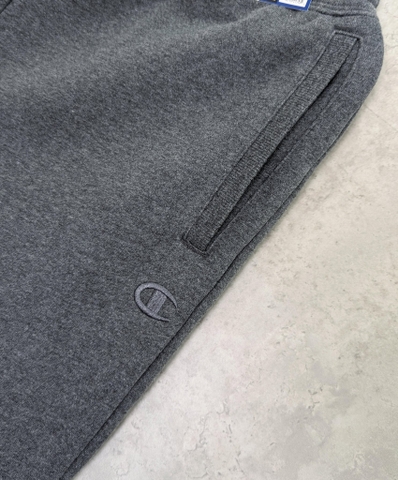 Quần Dài Chính Hãng - Quần Dài Nỉ Bông Champion Dark Grey - QNC-061