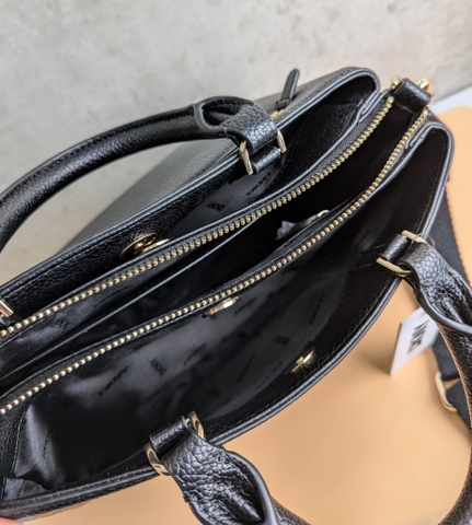 Phụ Kiện Chính Hãng - Túi Nữ DKNY Logo-Lettering Leaather Tote Bag - R42DYF21
