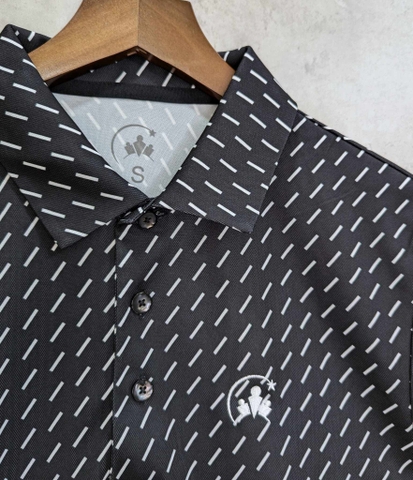 Áo Polo Chính Hãng - Nike Club Moon Star Black - CMS-06
