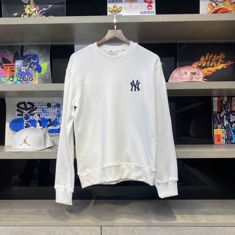 Áo Sweater Chính Hãng - Áo MLB NY Yankees 'White' - 13937609