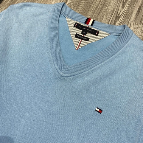 Áo Sweater Chính Hãng - Tommy Hilfiger V-neck Regular Fit 