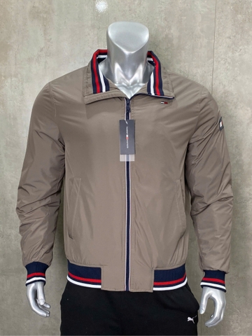 Áo Khoác Chính Hãng - Tommy Hilfiger Zip Basic Casual Bomber Jacket 'CHARCOAL' - DMODMO1383 - 113