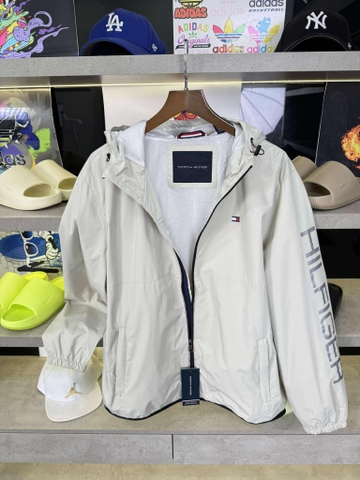 Áo Khoác Chính Hãng - Tommy Hilfiger Zipper Nylon Jacket 
