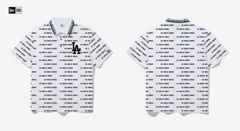 Áo Polo Chính Hãng - Newera Polo Los Angeles Dodger 'White' - 14539965