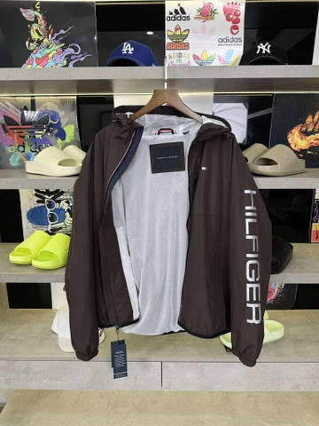 Áo Khoác Chính Hãng - Tommy Hilfiger Zipper Nylon Jacket 