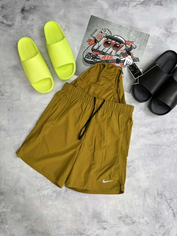 Quần Short Chính Hãng - Nike Running Dri-fit 2in1 Kèm Sịp 7in 'Gold' - DV9361