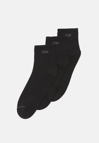 Phụ Kiện Chính Hãng - Tất  Calvin Klein Underwear MEN SHORT SOCK 'Black'  (5đôi/pack) - CK101