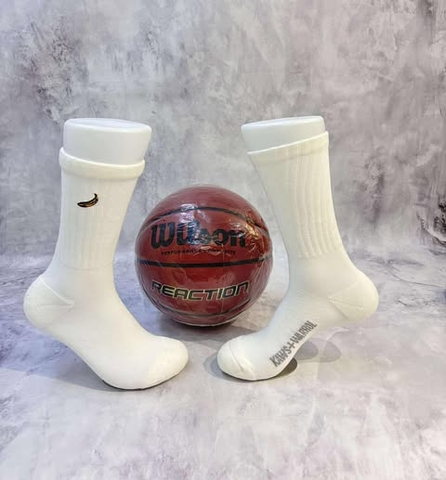 Phụ Kiện Chính Hãng - Tất Kaws Warhol Uniqlo Cream Blue Socks ( 2 đôi/Pack ) - 473504