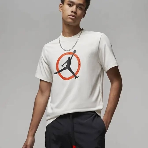 Áo TShirts Chính Hãng - Nike Jordan Flight MVP Retro Logo Phantom '' White'' - DV8436-030