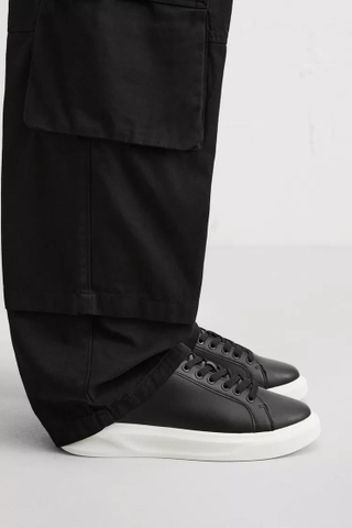 Giày Casual Chính Hãng - Zara Men's Black Platform - 2247-620-800