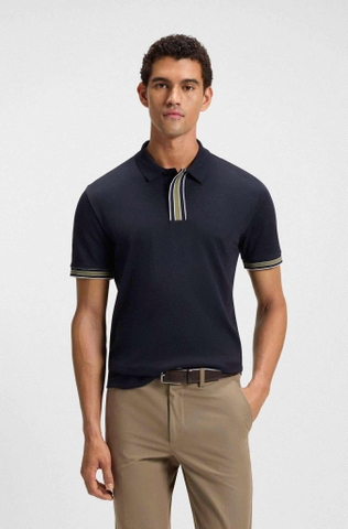 Áo Polo Chính Hãng - Hugo BOSS Paddy Polo ''Navy'' - 50469055-128