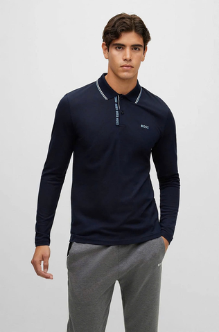 Áo Sweater Chính Hãng - Hugo Boss Paddy Polo ''Navy'' - 8044818-451