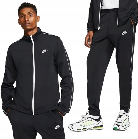 Bộ Thể Thao Chính Hãng - Nike Casual Sports Knit Jacket Long Pants Suit 'Black' - BV3034-010