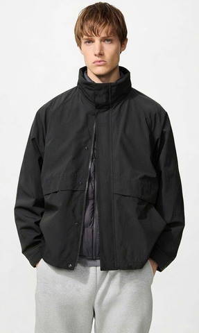 Áo Khoác Gió Chính Hãng - Uniqlo WINDPROOF STAND BLOUSON 