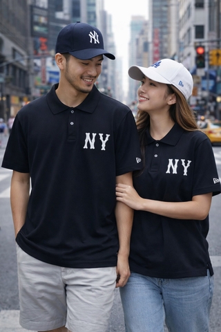 Áo Polo Chính Hãng - New Era NY Yankees ''Black'' - 14539973