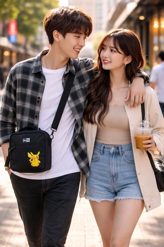 Phụ Kiện Chính Hãng - Túi Chéo NEW ERA Pokemon - 14124524