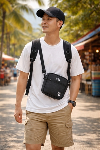 Phụ Kiện Chính Hãng - Túi Chéo New Era Logo SD 