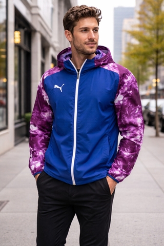Áo khoác Chính Hãng - Puma Men's NXT HYBRID Jacket ''Blue/ Purple'' - 588524-02