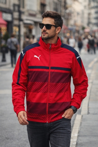Áo khoác Chính Hãng - Puma Men's ''Red'' - 654802-04