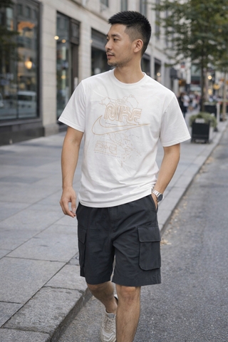 Quần Shorts Chính Hãng - Uniqlo Cargo Shorts in Khaki Fabric 'Black' - 272-467397-BLK