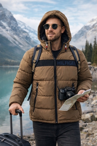 Áo Khoác Phao Chính Hãng - Tommy Hilfiger Down Lightweight Padded 