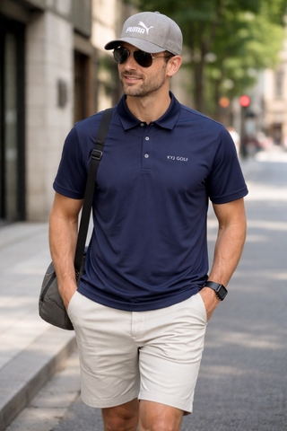 Áo Polo Chính Hãng - Polo KYJ Golf 'Navy' - KG521TS11-451