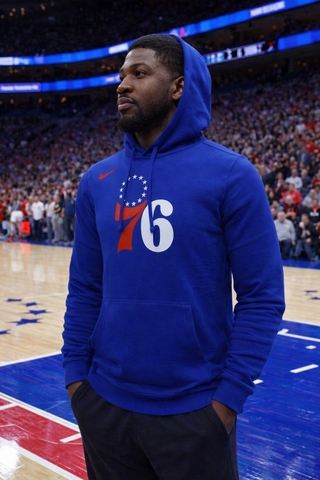 Áo Hoodie - Nike NBA 76ers 'Blue' - AA3690-495