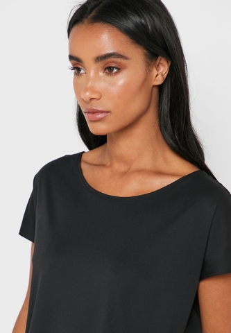 Áo Hè Nữ - Nike Pro Dri-Fit Elastika Short-Sleeve Women 'Black' - CJ4082-010