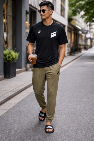 Quần Dài Chính Hãng - Quần Joggers Asics 