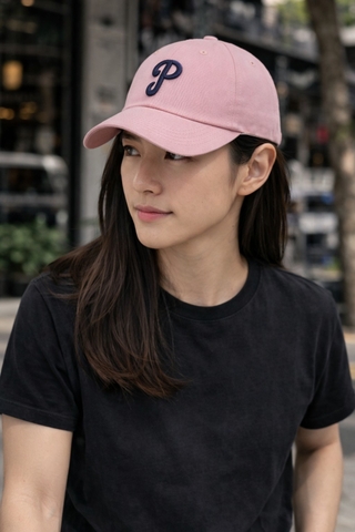 Phụ Kiện Chính Hãng - Mũ MLB Strap Back 'Pink' - 32CPIX111-10P