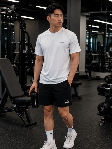 Áo Tshirts Chính Hãng - Puma Essential Sport Tee 