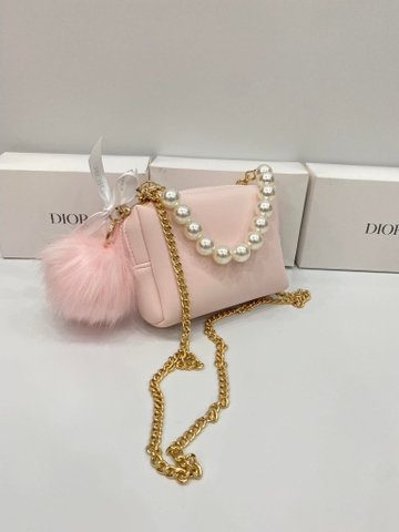 Túi Hàng Hiệu Dior Vip Gift Beauty Vanity Case Pink - C40000651