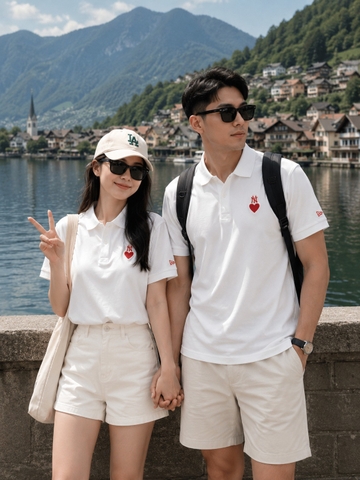 Áo Polo Chính Hãng - Newera Heart New York 'White' - 12544748
