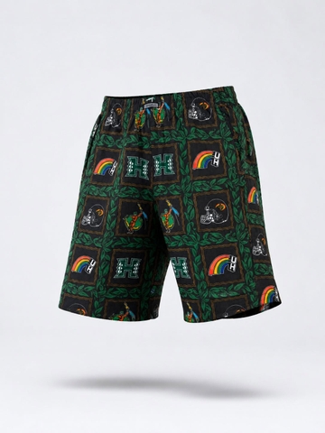 Quần Shorts Chính Hãng - SPECLO Men's Drawstring Waist All-Over Beach Shorts - SPL0907-002