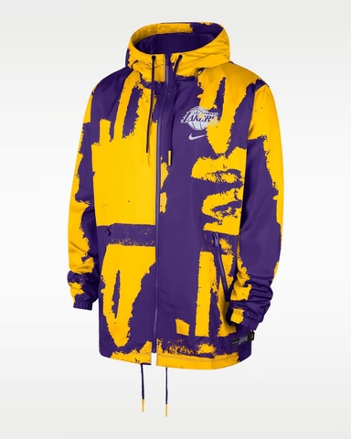 Áo Khoác Chính Hãng - Nike X NBA Los Angeles Lakers Courtside Men's NBA Club Woven - HV9696-504
