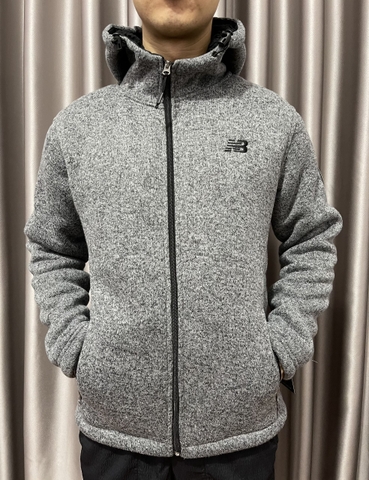 Áo Khoác Chính Hãng - NewBlance Fleece Jacket Sherpa Lông Cừu 'Grey' - RN130893-GREY
