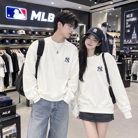 Áo Sweater Chính Hãng - MLB Overfit Monogram Big Lux New York Yankees - 3AMTM0234-50CRD