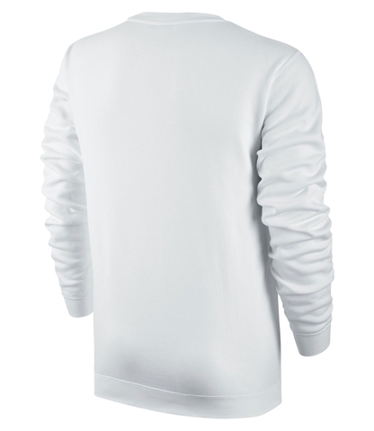 Áo Sweater Chính Hãng - Nike Club Fleece Men's T-Shirt 'White' - 804340-100