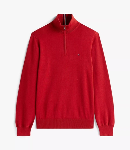 Áo Sweater Chính Hãng - Tommy Classic Quarter-Zip Sweater - 78j9329 603