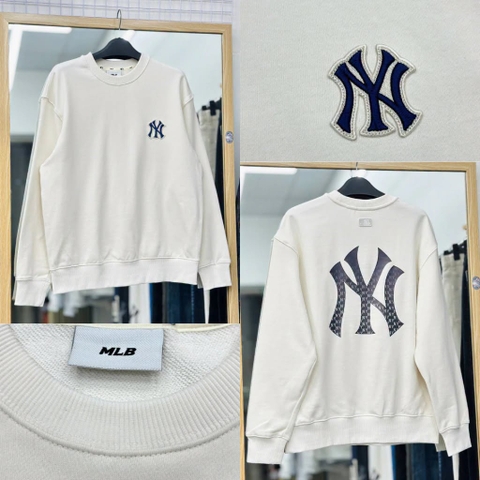 Áo Sweater Chính Hãng - MLB Overfit Monogram Big Lux New York Yankees - 3AMTM0234-50CRD